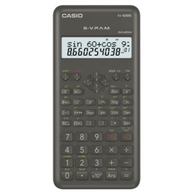 CALCULADORA CIENTIFICA DE 12 DÍGITOS CASIO FX-82MS-2-W-ET-B (Espera 4 dias)